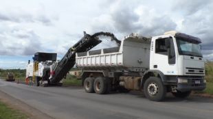 Recuperao da BR-116/Norte  iniciada na Regio de Euclides da Cunha